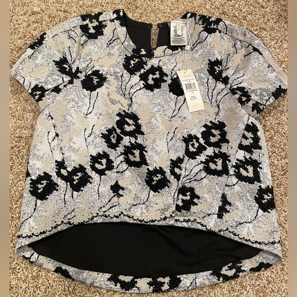BCBGMAXAZRIA RUNWAY Aiden Blouse.